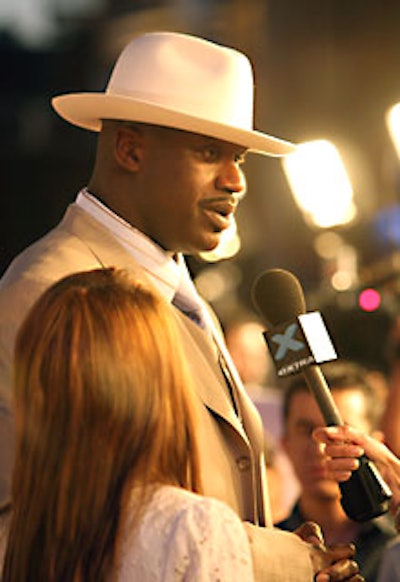 Shaquille O’Neal hosted the event, as part of a tie-in with the ESPY awards.