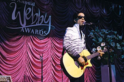 Prince said: 'Everything you think is true,' before singing 'Don't Play Me' at the Webby awards in June.