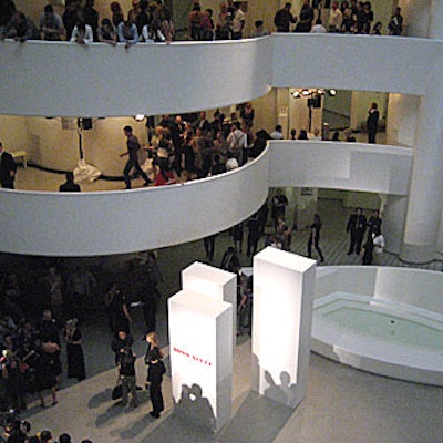 Miss Sixty's spring/summer 2007 collection fashion show took place in the rotunda at the Solomon O. Guggenheim Museum.