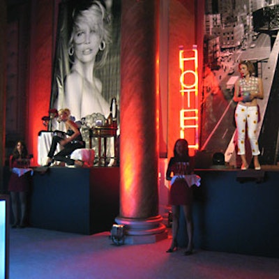 New York Model Management supplied six models to recreate Guess ad campaigns.