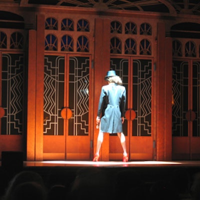 Singer Marla Berman prepares for her performance at Capitol Event Theatre during Bell Canada's sneak-preview party for the Bell Celebrity Gala.