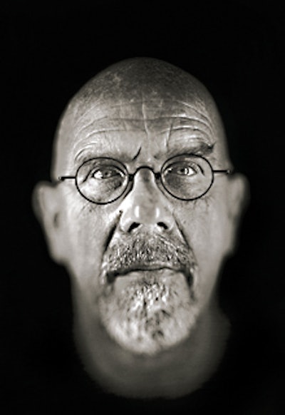 The Aperture Foundation's Chuck Close exhibit.