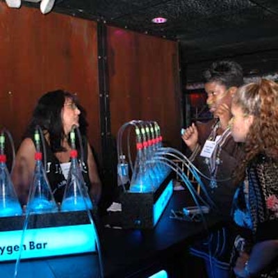 People frequented the Airheads Oxygen Bar upstairs in heaven for a quick pick-me-up.