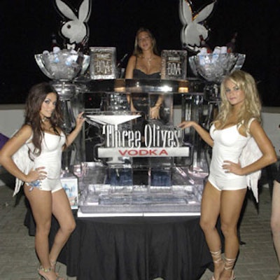 Three Olives Vodka sponsored the Aphrodisiac Tasting Bar, which featured the specialty drink the 'Chi-tini.'