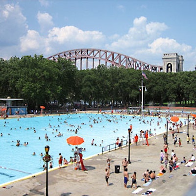 Summertime revelers could enjoy a private party complete with night swimming after the 330-foot-long Astoria Pool closes to the public at 7 PM.