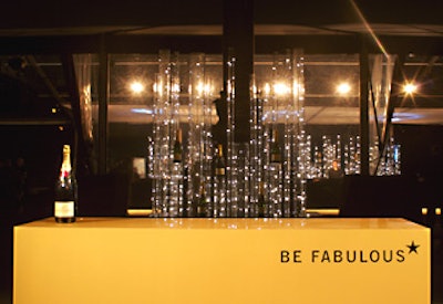 Moët’s “Be Fabulous” ad campaign kicked off earlier this year and played a role in the “Fabulous Fête.”