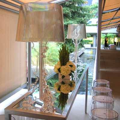 Contemporary Furniture Rentals decorated the tented patio reception space at Bell Canada's Toronto International Film Festival after-party at Roy Thomson Hall for After the Wedding.