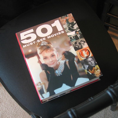 Bell gave away copies of 501 Must See Movies as a parting gift.