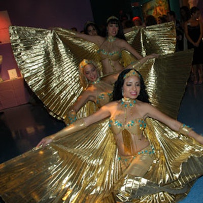 C.O.M.E. Dance provided golden performers who entertained the crowd at the third annual gala.