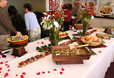 A tour of the magazine’s test kitchen at Bon Appetit headquarters welcomed guests to an intimate luncheon with editor in chief Barbara Fairchild.