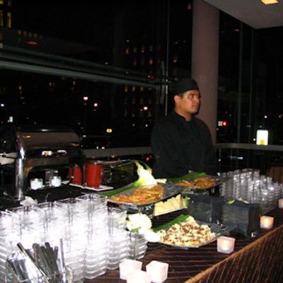 The Carmen-inspired food station served fresh paella.