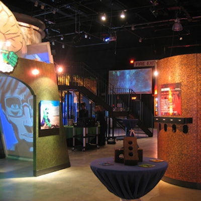 OSC employed minimal decor in the exhibit space to avoid distracting attention from the exhibits.