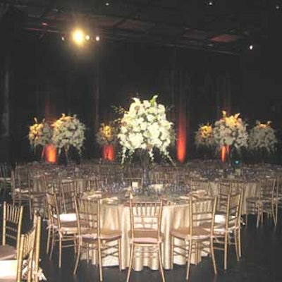 The Studio Theater featured the same decor but in a much dimmer atmosphere.