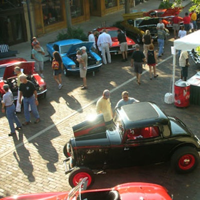Cars and tents, vendors and fans lined Park Avenue for the fifth annual Winter Park Concours d'Elegance.