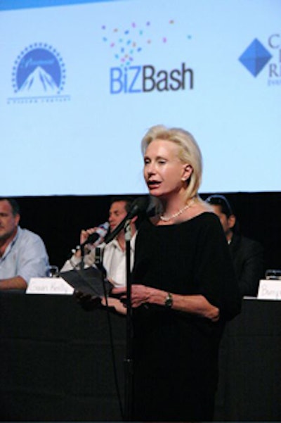 BiZBash Los Angeles/Southern California president Elisabeth Familian kicked off the panel discussion with an introduction of the industry experts.