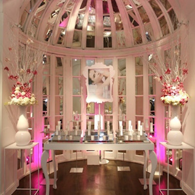 The Felissimo Design House provided a setting of traditional architectural details.