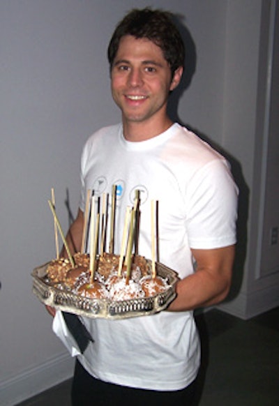 Social Hollywood served snacks like candy apples.