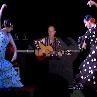 A master Flamenco guitarist and two dancers kicked off the second of four acts.