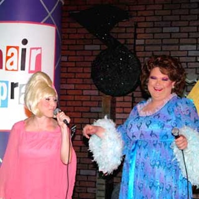Performers sang 'You Can't Stop the Beat' from the hit musical Hairspray.
