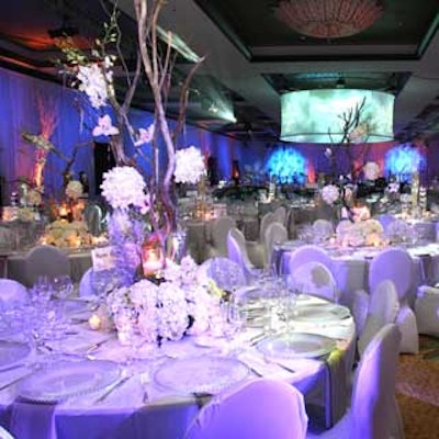 Triton Productions created an icy winter wonderland for the 12th annual InterContinental Make-A-Wish Foundation Ball.
