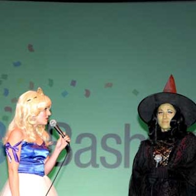 Alison Burns and Heather Krueger sang a tune from the Broadway sensation Wicked.