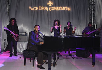 Grammy winner John Legend performed a half-hour set.