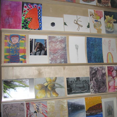 More than 3,000 artists submitted 6- by 9-inch pieces of artwork.