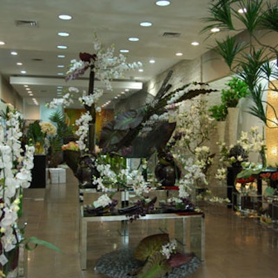 The store has a massive variety of floral sculptures available to guests, ranging in price from $9 to $15,000.