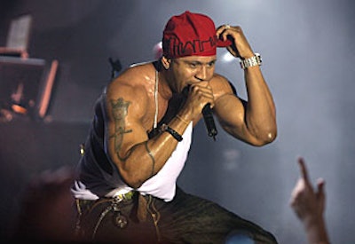 LL Cool J performed a 40-minute set at 11:45 P.M., and later DJ AM spun for two hours in the V.I.P. bamboo lounge.