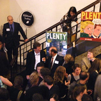 Plenty magazine informally announced honorees on the steps leading to the City Bakery’s mezzanine.