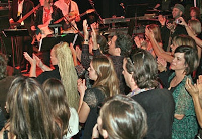 Spirited guests boogied to the music—although many never returned after an intermission.