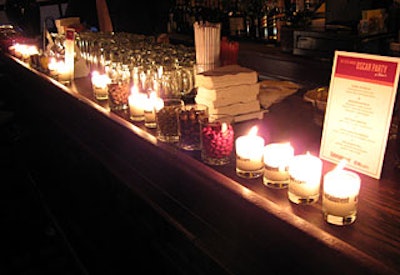 Entertainment Weekly’s party included cocktails like “Little Miss Moonshine,” “the Queen’s Tea,” and “Babel Bubbler,” inspired by the Best Picture nominees.