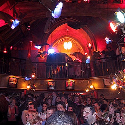 A young crowd of media types filled the cavernous Le Bar Bat.