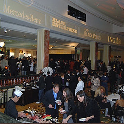 The Beverly Wilshire got a brown-and-white look for Black Enterprise’s “Top 50 Power Brokers” event.