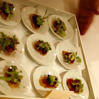 Gourmet mini-BLTs by chef Norman Van Aken.