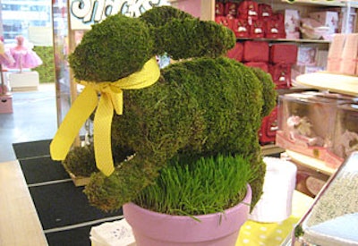 Bunny topiaries in a variety of poses topped many of the food and activity stations. This year’s Bunny Hop raised over $380,000.
