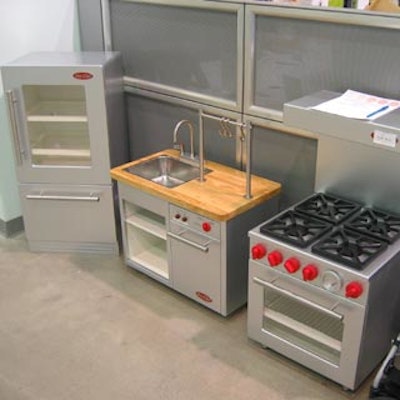 A Pro Chef Kitchen from Pottery Barn Kids was up for grabs in the silent auction.