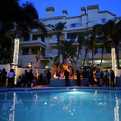 Guests checked out the new Villa Malibu at the property’s weekend party.