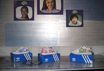 Proceeds from three pairs of Adidas sneakers customized by Rebellion Customs and the in-store sale of Teletubby headbands will benefit Cure Autism Now and Autism Speaks.