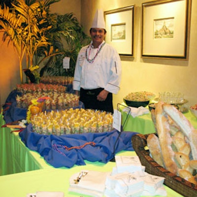 Shrimp and breads were just some of the many selections in the food department, thanks to the Lakewood chefs.