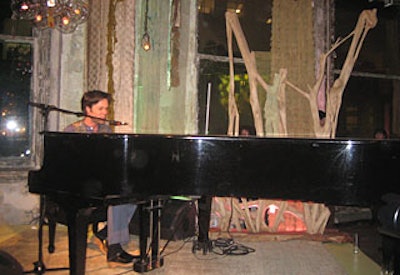 Rufus Wainwright shushed the crowd several times, almost begging for quiet as he debuted a new single. DJ Eve called her soundtrack for the rest of the evening “really positive.”