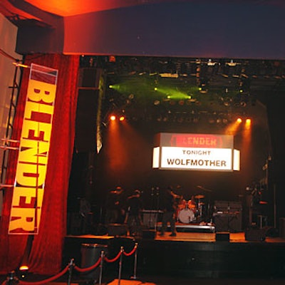 The Blender Theater at Gramercy can accommodate 600 people; the back of the concert space contains graduated seating for 250.