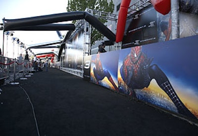 About 2,500 people took in the movie at UA Kaufman Astoria Stadium 14 in Queens. A marching band outside the theater helped celebrate the homecoming of Peter Parker—Spider-Man’s Queens-based alter ego—prior to the screening.