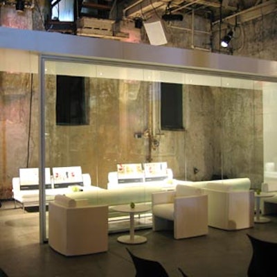 The new furniture lines were on view in specially designed display areas.