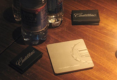 Inside Tenjune, branding was minimal, with Cadillac mints and coasters placed on tables. Involved with the festival for five years, Cadillac upped its level of partnership in 2007 by sponsoring the festival’s audience award, which it renamed the Cadillac Award.