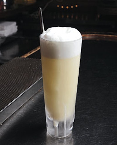 The duo's apple blow fizz.