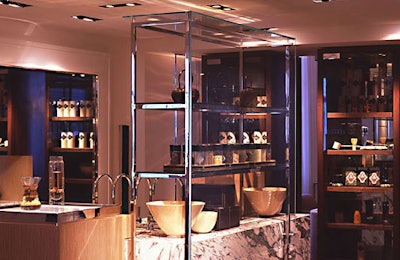 The tea cellar.