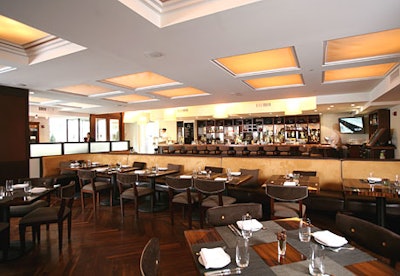 The main dining room at BLT Steak.