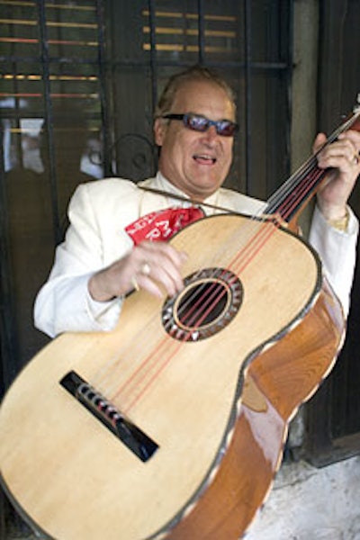 Mariachi performed musical sets before and after the evening's live auctions.