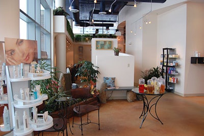 Theentrance lounge at Solarus.